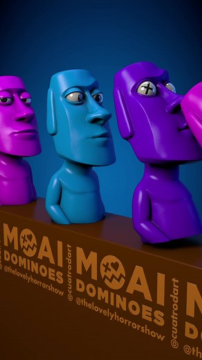 Animating Moai Statues in Collaboration with Diego