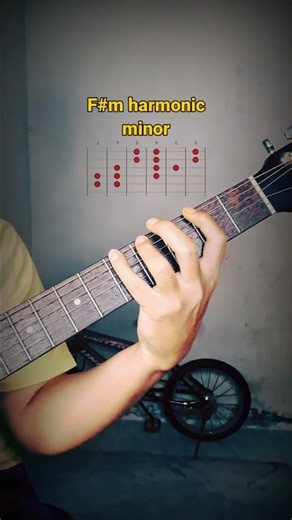 F# harmonic minor guitar lesson