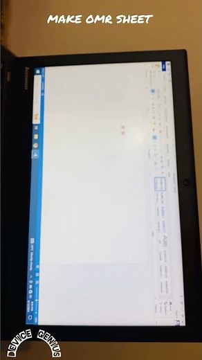 How to Create an OMR Sheet in MS Word | Step-by-Step Guide#increaseview