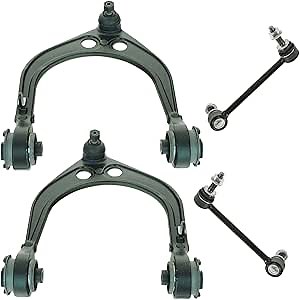TRQ Front Suspension Kit Control Arm with Ball Joint Sway Bar Stabilizer Link Compatible with 2005-2022 Chrysler 300 2008-2022 Dodge Challenger 2006-2022 Charger 2005-2008 Magnum