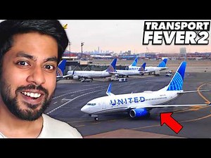 I BUILD A BIG AIRPORT IN MY CITY !! | Transport Fever 2 gameplay | Mr IG