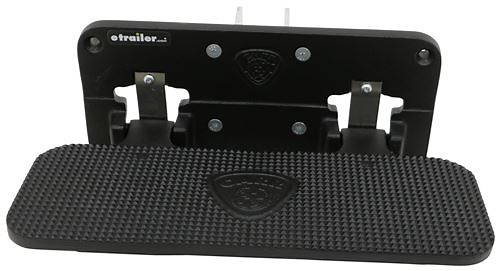 Carr Mega Step Fold-Up Step - 2" Hitch - 14" Long - 500 lbs - Black Carr Hitch Step CARR190011B
