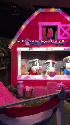our favorite ride (and cows) just got a glow-up 🐄✨