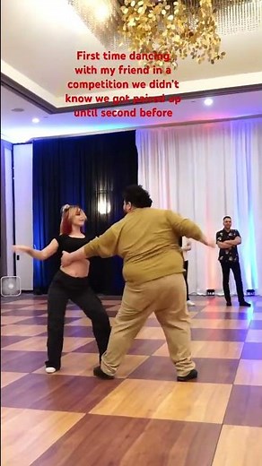Random partner, random song! . #westcoastswing #westcoastswingdancing #improvdance