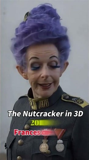 The Nutcracker in 3D Cast Then vs. Now #movie #celebration #funny #film #ai #shorts