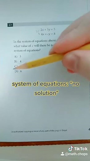 How to solve system of equations "no solution"
