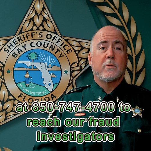 We’re taking the extraordinary step of texting this video directly to Bay County residents after continued reports of victims losing thousands of dollars, even after repeated warnings on social media and through our media partners. Scammers are pretending to be law enforcement officers, claiming you’ve missed jury duty and demanding payment through gift cards, wire transfers, or even Bitcoin ATMs. This is a SCAM. The Bay County Sheriff’s Office will never call, text, or demand payment of any kin