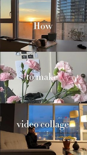 How to make video collage in capcut #videocollage #contenttips #howtomakecollage