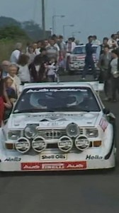 Unseen Group B footage of Michèle Mouton in her Audi Quattro on the Ulster rally 1985 | Special Stage Rally Video
