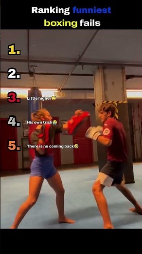 Top 5 Boxing Fails Gone Wrong 😂 #shorts