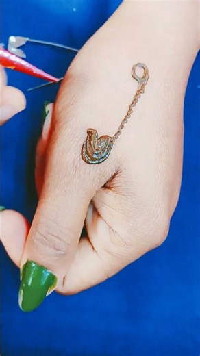 quick easy new a.p name use safety pin 🧷 mehndi tattoo designs #shorts #mehndi #love