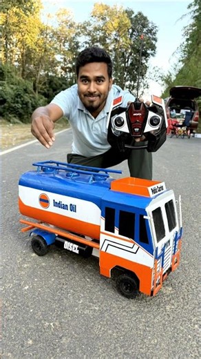 RC Remote Control Oil tanker unboxing and testing #shorts