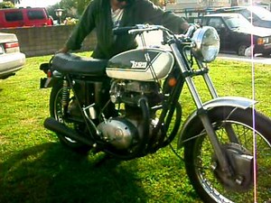 BSA A70 FACTORY 750 RACER 1972