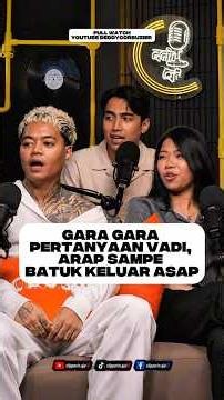 Gara gara pertanyaan vadi, arap sampe batuk keluar asap