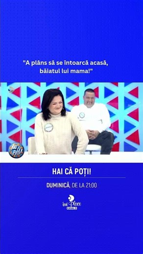Hai ca poti! - Ä plans sa se intoarca acasa, baiatul lui mama!"