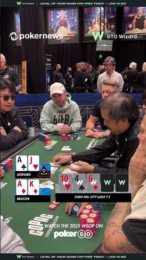 🎰 Patrick Leonard ALL IN on WSOP $777 Lucky 7's FINAL TABLE | #wsop2025 #pokernews