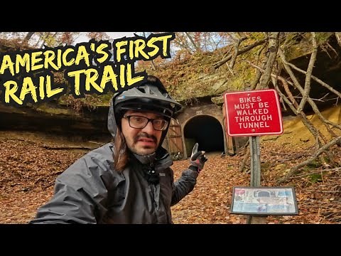 the ELROY SPARTA Trail. America's First Rail Trail. CYCLE PATHS ep.11