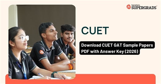 Download CUET GAT Sample Papers PDF 2026 with Answer Keys