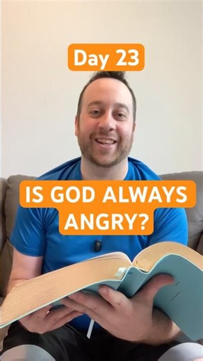 God’s anger is misunderstood