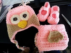 Tutorial How to Crochet a Baby Owl Set Part 1