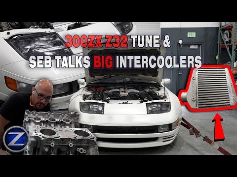 300zx Z32 Big intercooler Upgrade + 300zx Twin Turbo Dyno