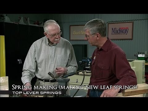 How to Make New Leaf Springs | British Side-by-Side Shotguns | MidwayUSA