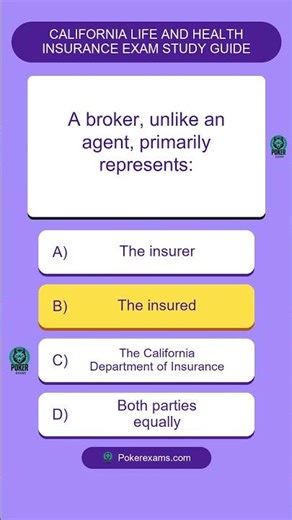 California life and health insurance exam study guide