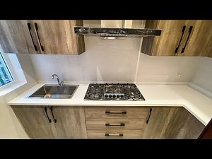 Small kitchen design || kitchen interior idea 6' x 9' [feet]