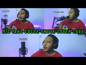 The mic is suitable for song covers