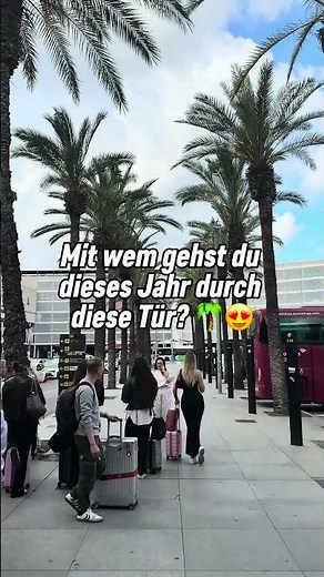 🚪 Mit wem würdest du direkt nach Mallorca reisen?