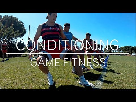 RUGBY GAME CONDITIONING DRILL - REPLICATE MATCH FITNESS