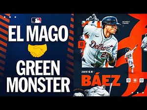 OVER THE GREEN MONSTER!!! Javier Báez demolishes a three-run homer against the Red Sox 😲