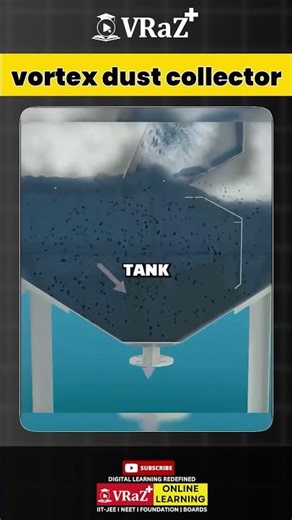 This Water Vortex Traps Industrial Dust 😱 Physics in Action #shorts