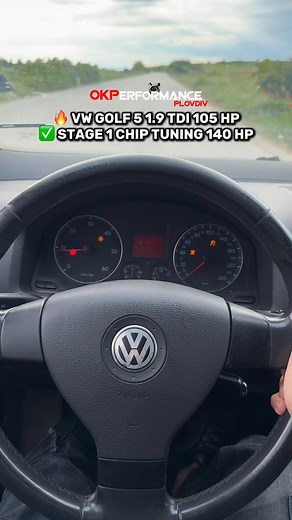 257K views · 1K reactions | VW Golf 5 1.9 TDI 105 HP Stage 1 Chip Tuning by OKPERFORMANCE PLOVDIV  | OKPerformance Plovdiv | Facebook