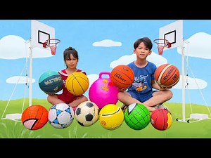 Xavi Teaches Baby Anna Basic Basketball Skills Compilation | Basketball Drills for Kids