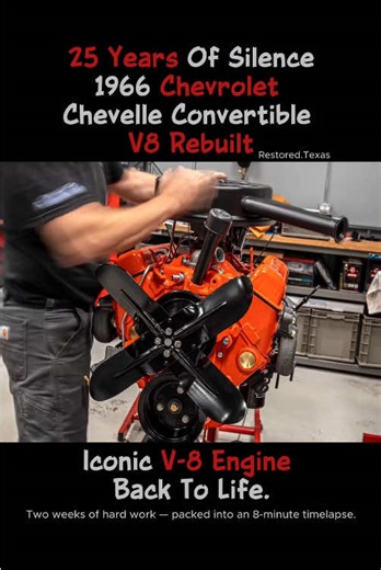 Reviving a 1966 Chevelle V8 After 25 Years