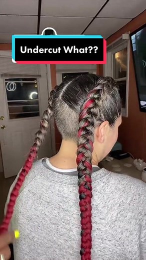 Trendy Braids with Undercut Hairstyles for Girls