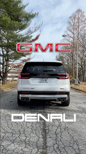THE BABY YUKON DENALI? 2025 GMC Acadia Denali is BIG!