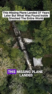 🌍 LINK IN BIO FOR PART 2 ❤️. ✈️ After 37 years of being missing, a long-lost plane made an astonishing landing that shocked the world! What was found inside the aircraft will leave you speechless. From hidden secrets to unexpected revelations, this story takes us on a journey through time, mystery, and human resilience. Join us as we unveil the truth behind the missing plane and the incredible discoveries that followed! 😲✨ 👉 Don’t miss out on this mind-blowing tale that has everyone talking! 