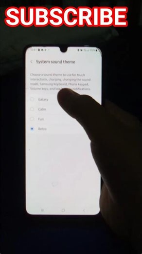 System sounds on the Samsung Galaxy A32 4G, the dial pad, touch interactions, and sound #samsung
