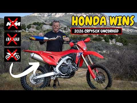$1,700 Turned the 2026 Honda CRF450X Into a KTM Killer