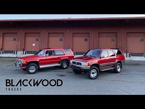 1988 4Runner vs 1992 4Runner General Comparison ~ Blackwood Trucks