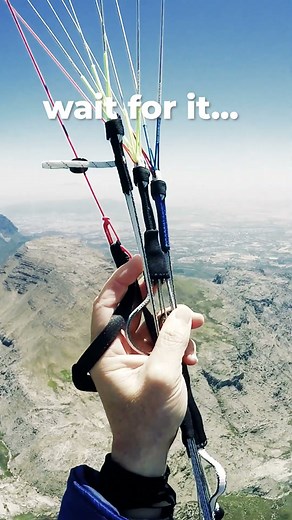 When to use SPEEDBAR on a paraglider? #shorts