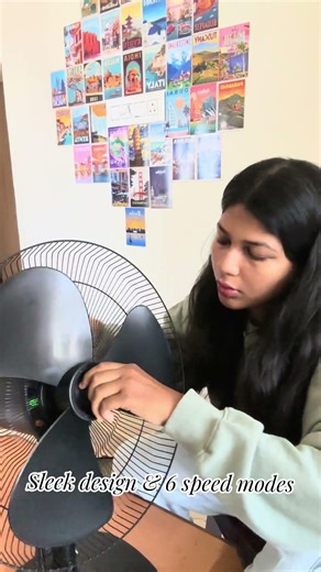 Chennai Summer = 🥵… Table fan to beat the heat ☀️