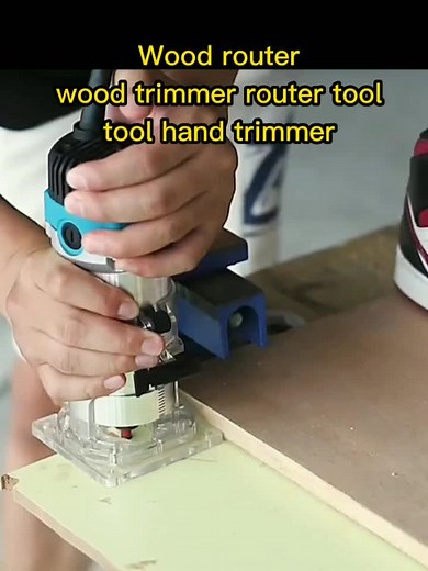 Electric Hand Woodworking Trimmer Palm Router Kit Review
