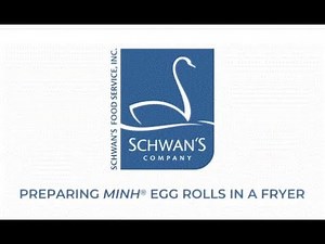 Preparing Minh Egg Rolls in Fryer