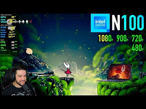 Intel N100 + UHD Graphics - Hollow Knight: Silksong