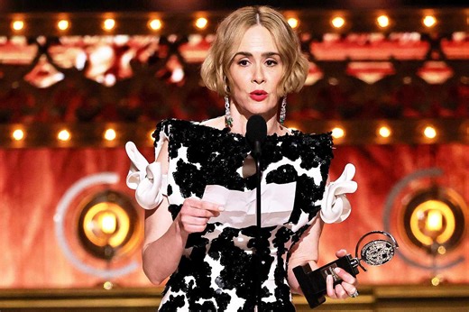 Sarah Paulson wins her first Tony Award for 'Appropriate'