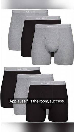 Boost Your Confidence with Hanes Boxer Briefs