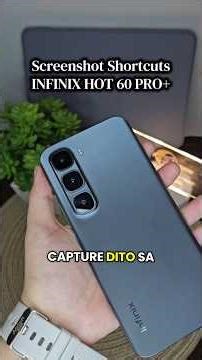 Infinix Hot 60 Pro Plus Screenshot Shortcut Tutorials - Full Screen Capture or Partial Screen Shot